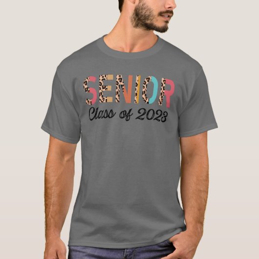 20年度卒業生レオパードシニア Tシャツ (正面)