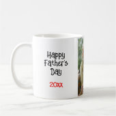 200x年父の日 アクロスティック写真 コーヒーマグカップ (左)