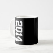 2014年誕生日ビスケトビル限定版201 コーヒーマグカップ (正面左)