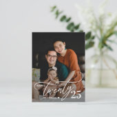 ２０１７　かわいい　ハッピー　ニュー　イヤー　フォト　ポストカード シーズンポストカード (スタンド正面)