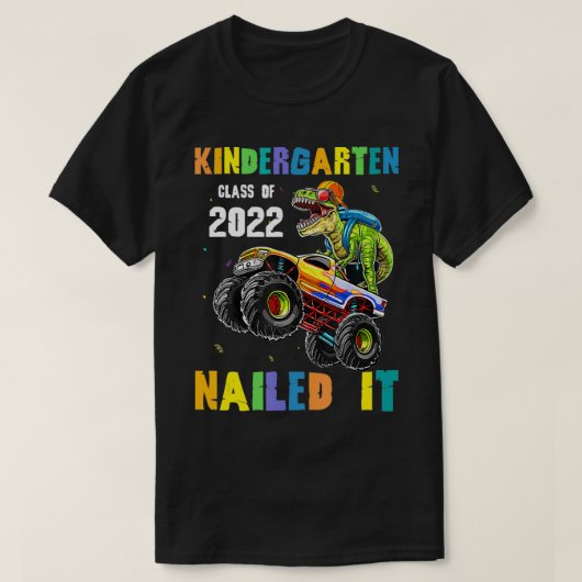２０２２年幼稚園卒業式　やり遂げたね！ Tシャツ (デザイン正面)