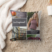 ２０２４年卒業記念写真コラージュ クッション (ブランケット)