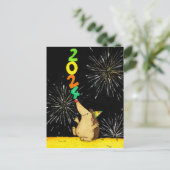 ２０２４年賀状葉書 ポストカード (スタンド正面)
