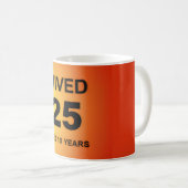 2025年を生き抜いた! コーヒーマグカップ (正面右)