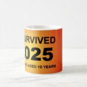 2025年を生き抜いた! コーヒーマグカップ (中央)