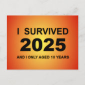 2025年を生き抜いた! ポストカード (正面)