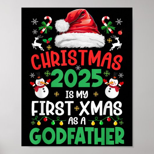 2025年クリスマスは初めてのクリスマスでゴッドファーザー ポスター (正面)