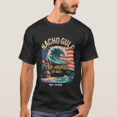 ２０２５年創業 アメリカ メキシコ湾 Nacho 終了のお知らせ Tシャツ (正面)