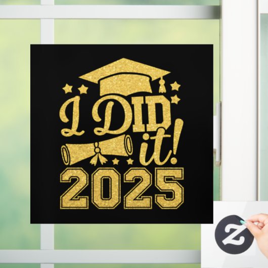 2025年卒業おめでとう2025卒 ウィンドウサイン (ホーム)