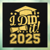 2025年卒業おめでとう2025卒 ウィンドウサイン (シート3)
