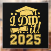 2025年卒業おめでとう2025卒 ウィンドウサイン (シート2)