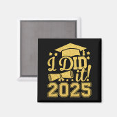 2025年卒業おめでとう2025卒 マグネット (正面/裏面)