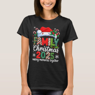 2025年家族でお揃いクリスマス衣装 クリスマス・スクワッドS Tシャツ