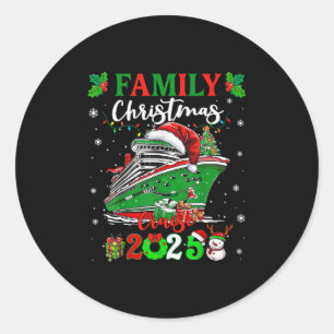 ２０２５年家族クリスマスクルーズマッチング家族クルーズ ラウンドシール