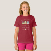 2025年新学期 学校の友達へようこそ Tシャツ (正面フル)
