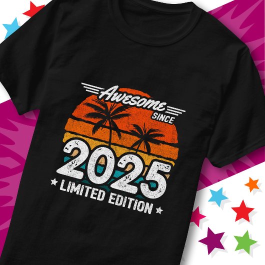 2025年生まれ限定復刻デザイン Tシャツ