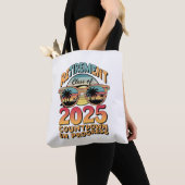 2025年退職カウントダウン中 トートバッグ (クローズアップ)