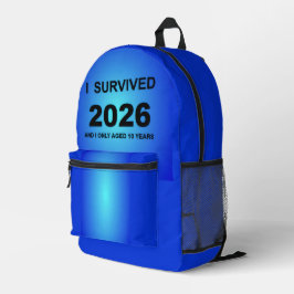 2026年を生き延びた! プリントバックパック