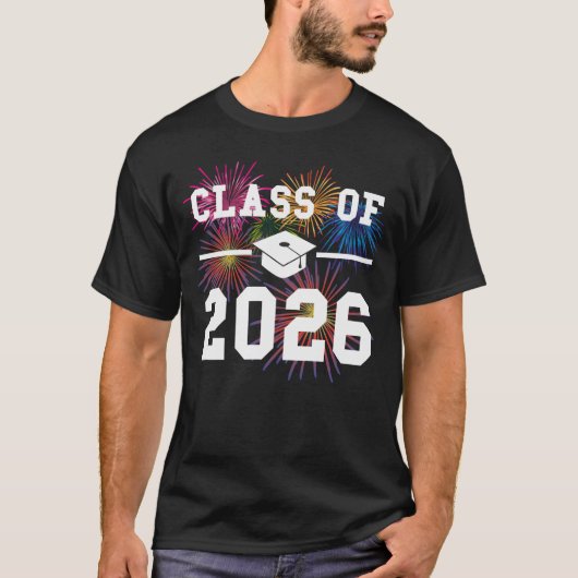 2026年卒業クラス 高校最後の一年生 Tシャツ (正面)