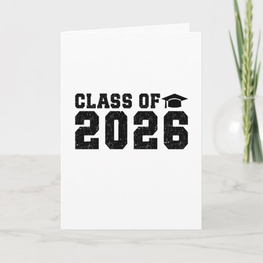 2026年卒業予定 カード (正面)