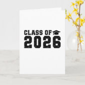 2026年卒業予定 カード (黄色い花)