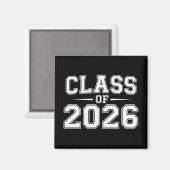 2026年卒業 卒業記念 レトロ ヴィンテージ マグネット (正面/裏面)