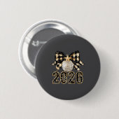 2026年大晦日パーティーグッズ 謹賀新年 F 缶バッジ (正面&裏面)