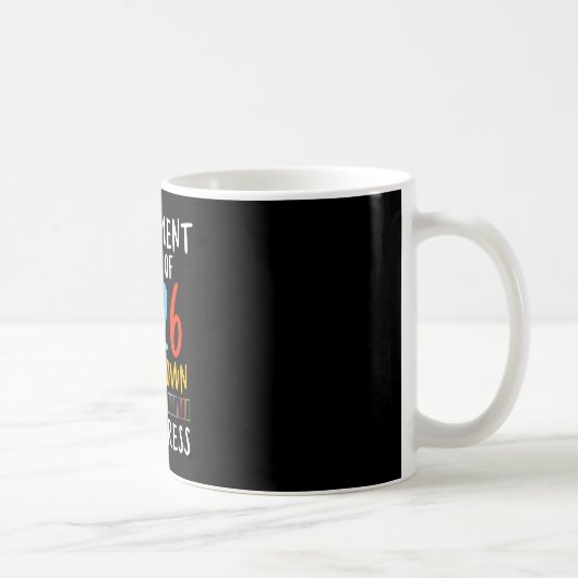 2026年小学校卒業おめでとうカウントダウン コーヒーマグカップ (右)