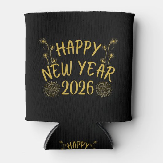 ２０２６年新年あけましておめでとう 缶クーラー (正面)
