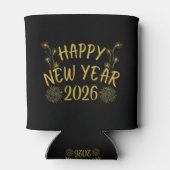 ２０２６年新年あけましておめでとう 缶クーラー (裏面)