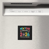 2026年新年お祝いディスコボールマッチングウィント マグネット (インサイチュ (食洗機))