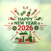 ２０２６年新年お祝い ウィンドウサイン (シート3)