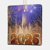 ２０２６年新年オーナメント セラミックオーナメント (左)