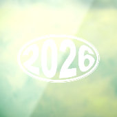 ２０２６年新年オーバル ウィンドウサイン (シート3)