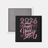 ２０２６年新年花火ロード マグネット (正面/裏面)
