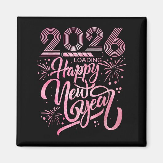 ２０２６年新年花火ロード マグネット (正面)
