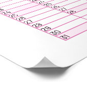 ２０２６年　年始から見れる　壁掛けカレンダー ポスター (角)