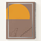 2026 コージー・パウズ ニューイヤー スパイラル ノートブック ノートブック (裏面)