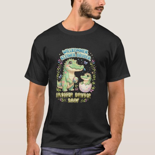 ２０２７年クロコダイルの兄弟姉妹Tシャツ お兄さん Tシャツ (正面)