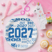 ２０２７年卒業パターン 卒業年 ペーパープレート (パーティー)