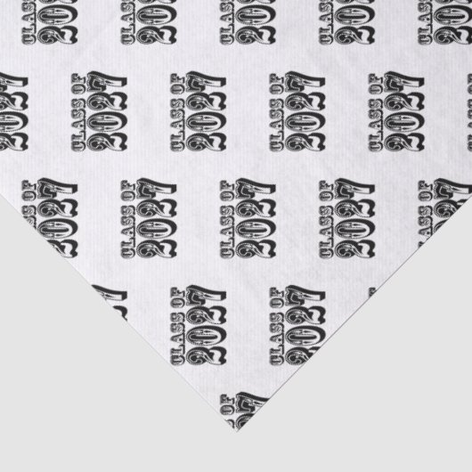 2027年卒業式 ウエスタン 薄葉紙 (詳細)