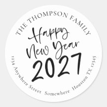 ２０２７年新年 謝礼先住所スクリプト