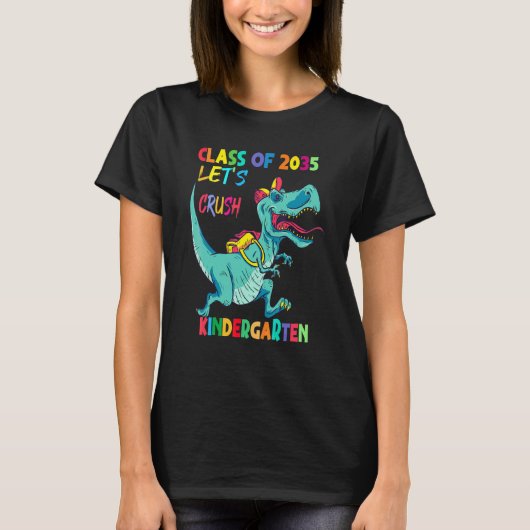 2035年卒クラス 幼稚園男子校をぶっ潰そう Tシャツ (正面)