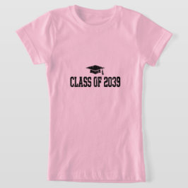 2039年卒クラスTシャツ|Varsity 卒業Tシャツ| Tシャツ