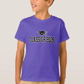 2039年卒シャツ|大学風卒業シャツ| Tシャツ (正面)