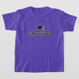 2039年卒シャツ|大学風卒業シャツ| Tシャツ