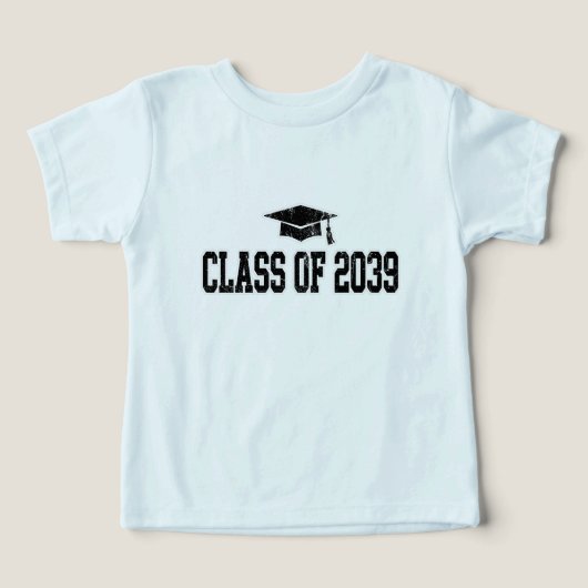 ２０３９年卒業記念Ｔシャツ｜Varsity Graduationシャツ｜ (デザイン正面)