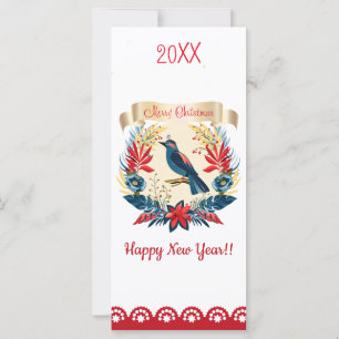 20XX年のブルーバード メリークリスマス&ハッピーニューイヤー!