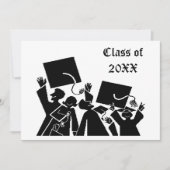 20XX年度 卒業クラス 招待状 (正面)
