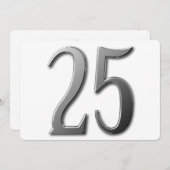 ２５ 招待状 (正面/裏面)